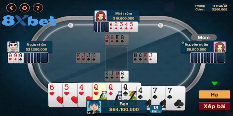 Mẹo kiểm soát ván phỏm 4 người hiệu quả