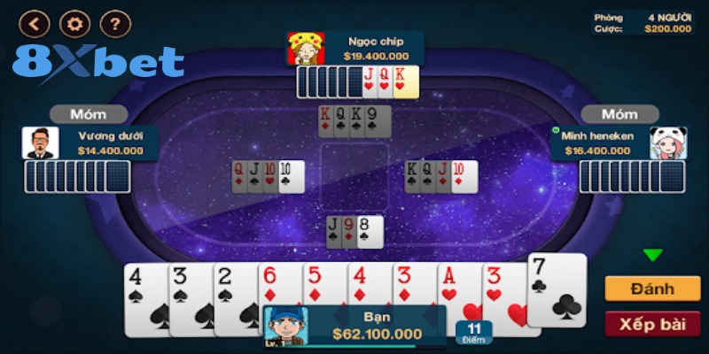 Bí kíp quản lý ngân sách khi chơi phỏm 4 người