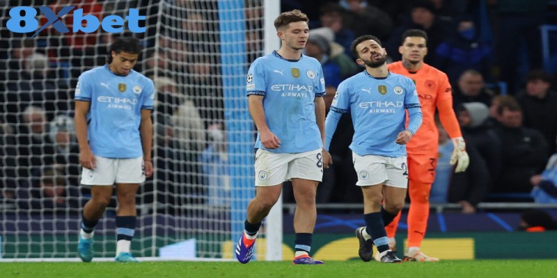 Vị trí Man City trên bảng xếp hạng